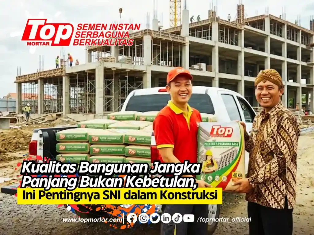 Kualitas Bangunan Jangka Panjang Bukan Kebetulan, Ini Pentingnya SNI dalam Konstruksi