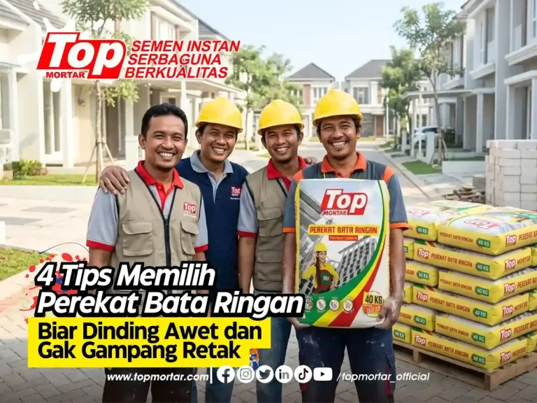 4 Tips Memilih Perekat Bata Ringan Biar Dinding Awet dan Gak Gampang Retak