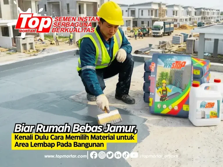 Biar Rumah Bebas Jamur, Kenali Dulu Cara Memilih Material untuk Area Lembap Pada Bangunan