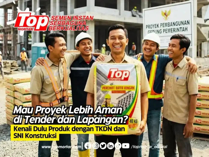 Mau Proyek Lebih Aman di Tender dan Lapangan? Kenali Dulu Produk dengan TKDN dan SNI Konstruksi Mau Proyek Lebih Aman di Tender dan Lapangan? Kenali Dulu Produk dengan TKDN dan SNI Konstruksi